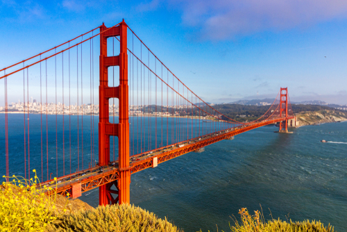 USA Golden Gate Bridge 2019.